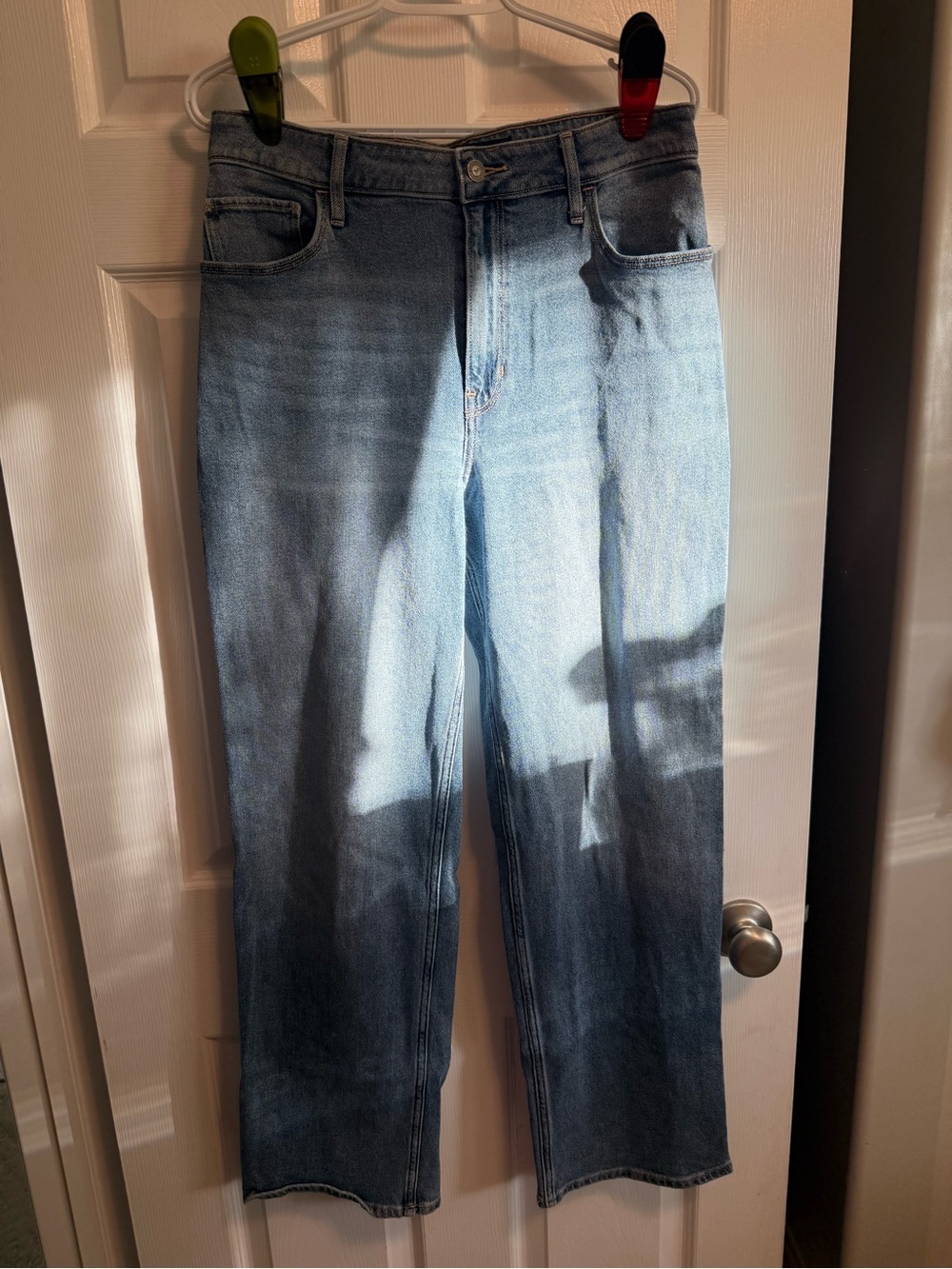 Hollister Light Blue Ultra High-Rise Dad Jeans - Size 11 Regular